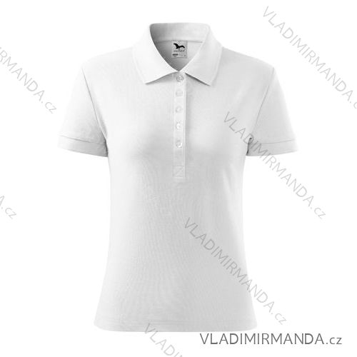 Polokošeľa cotton krátky rukáv dámska (s-xxl) reklamný textil 213b