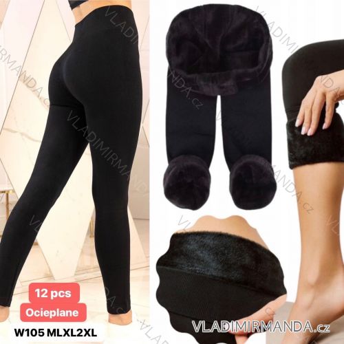Legíny dlhé zateplené dámske (M-2XL) TURECKÁ MÓDA TMWL23W105