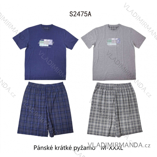 Pyžamo krátke pánske (M-3XL) WOLF S2475A