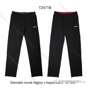 Legíny dlhé s kapsičkami dámske (M-2XL) WOLF T2471B