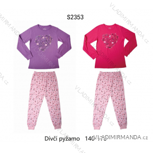 Pyžamo dlhé dievčenské (140-170) WOLF S2353