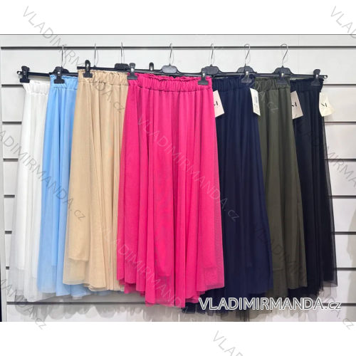 Sukňa dlhá dámska (S/M ONE SIZE) TALIANSKA MÓDA IMPSH245308A