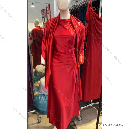 Šál saténový k šatám (ONE SIZE) TALIANSKA MÓDA IMPSH24666