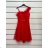 Šaty krátke spoločenské na ramienka dámske (S/M ONE SIZE) TALIANSKA MÓDA IMPSH24C630 zelená S/M