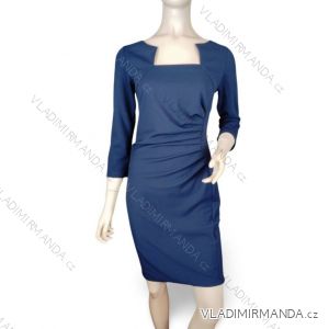 Šaty elegantný pouzdrové 3/4 rukáv dámske (S-XL) TALIANSKA MÓDA IMM23M23121-2/DUR
