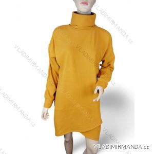 Šaty teplé dlhý rukáv dámske nadrozmer (L/XL ONE SIZE) TALIANSKA MóDA IMC23460/DR