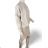 Šaty teplé voľnočasové dlhý rukáv dámske (S/M ONE SIZE) TALIANSKA MÓDA IMD23767