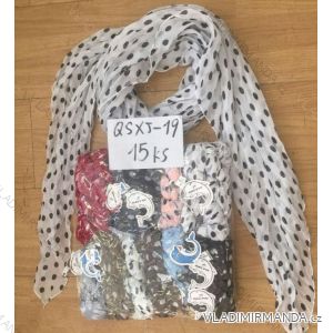 Šál guľatá letné dámske (one size) DELFIN QSXJ-19