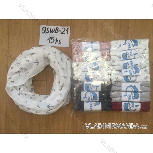 Šál guľatá letné dámske (one size) DELFIN QSWB-21