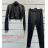 Súprava legíny dlhé a croptop dlhý rukáv dámska (S/M ONE SIZE) TALIANSKA MÓDA IMWAK24032