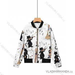 Mikina bunda na zips dlhý rukáv dámska (XS-XL) GLO STORY GLO24WPU-4410