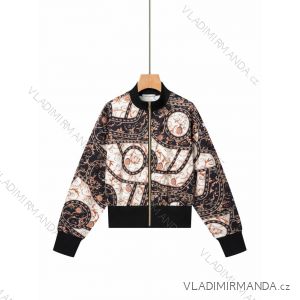Mikina bunda na zips dlhý rukáv dámska (XS-XL) GLO STORY GLO24WPU-4412
