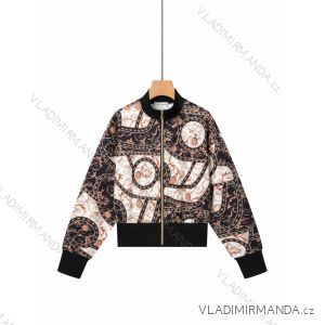 Mikina bunda na zips dlhý rukáv dámska (XS-XL) GLO STORY GLO24WPU-4412