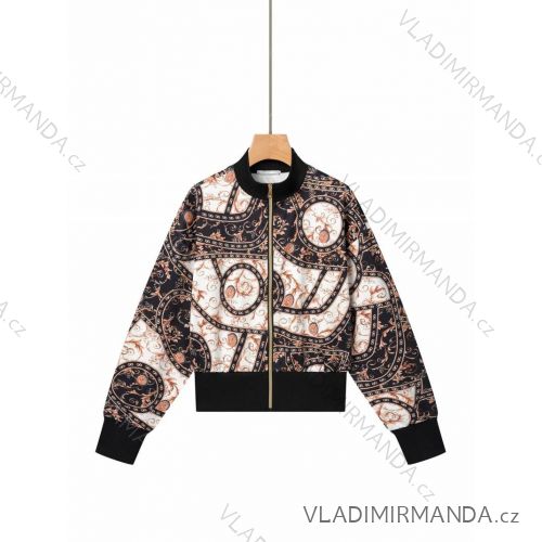 Mikina bunda na zips dlhý rukáv dámska (XS-XL) GLO STORY GLO24WPU-4412