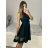 Šaty elegantné letné bez rukávov dámske (S/M/L ONE SIZE) TALIANSKA MÓDA IMHMS23NELA/DU - Farba   oranžová - veľkosť   M / L