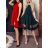 Šaty elegantné letné bez rukávov dámske (S/M/L ONE SIZE) TALIANSKA MÓDA IMHMS23NELA/DU - Farba   oranžová - veľkosť   M / L
