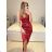 Šaty dlhé spoločenské na ramienka dámske (S/M ONE SIZE) TALIANSKA MODA IM3236537