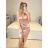 Šaty dlouhé společenské na ramínka dámské (S/M ONE SIZE) ITALSKá MODA IM3236537/DU S/M čierna