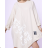 Tunika šaty oversize dlhý rukáv dámska (S/M ONE SIZE) TALIANSKA MÓDA IMPLI2437778