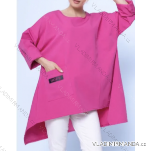 Tunika oversize dlhý rukáv dámska (L/XL ONE SIZE) TALIANSKA MÓDA IMPLI2437796