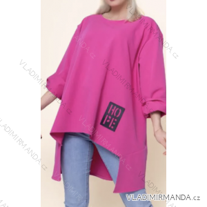 Tunika oversize dlhý rukáv dámska (S/M ONE SIZE) TALIANSKA MÓDA IMPLI2437802