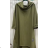 Šaty mikinové dlhý rukáv dámske (S/M/L ONE SIZE) TALIANSKA MÓDA IMPLI2430860