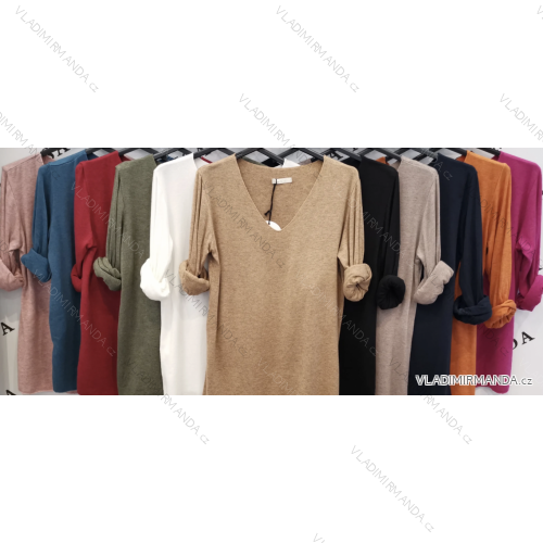 Tunika dlhý rukáv dámska (S/M/L ONE SIZE) TALIANSKA MÓDA IMPLI242025