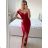 Šaty spoločenské carmen elegantné dámske (S/M ONE SIZE) TALIANSKA MODA IMS235378/DU S / M čierna