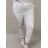 Nohavice strečové dlhé dámske nadrozmer (XL/2XL ONE SIZE) TALIANSKA MÓDA IMPSH23B0002/DR -   biela -   XL/2XL