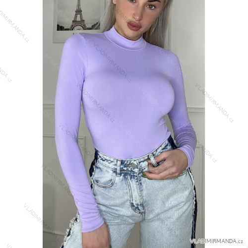 Body dlhý rukáv dámsky (S/M/L ONE SIZE) TALIANSKA MÓDA IMPBB24A12435