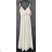 Šaty dlhé elegantné na ramienka dámske (S/M ONE SIZE) TALIANSKA MÓDA IMPBB24C25007