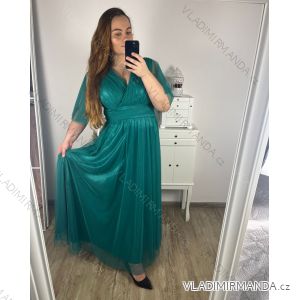 Šaty spoločenské elegantné dámske (L/XL ONE SIZE) TALIANSKA MODA IMS23DIANA