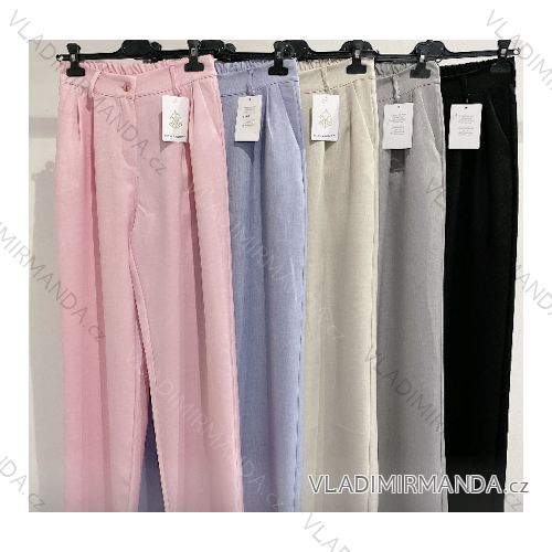 Nohavice dlhé dámske (S/M ONE SIZE) TALIANSKA MÓDA IMPMD2414883