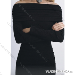 Šaty elegantný carmen  dámske (S/M ONE SIZE) TALIANSKA MÓDA IMPMD2431555L