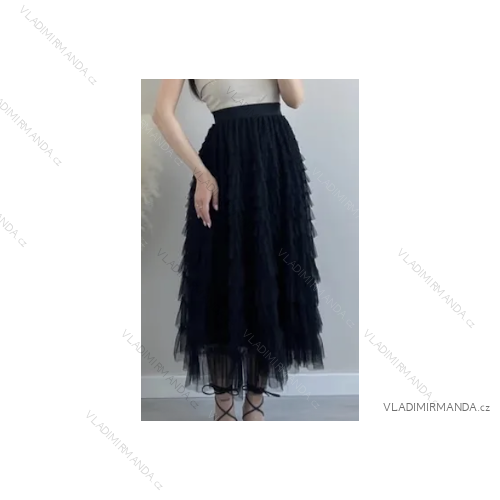 Sukňa dlhá dámska (S/M ONE SIZE) TALIANSKA MÓDA IMPMD248129L