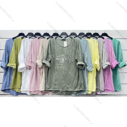 Tunika dlhý rukáv dámska (S/M/L ONE SIZE) TALIANSKA MÓDA IMWCP24012