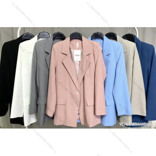 Sako dlhý rukáv dámske (S/M ONE SIZE) TALIANSKA MÓDA IMPL2493520105