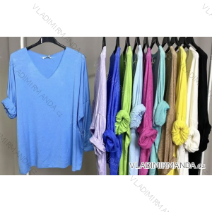 Tunika dlhý rukáv dámska (S/M/L ONE SIZE) TALIANSKA MÓDA IMPLP2420660065