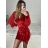 Šaty sametové elegantný dlhý rukáv dámske (S/M ONE SIZE) TALIANSKA MÓDA IMWAE234446