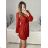 Šaty spoločenské trblietavé s flitrami dlhý rukáv dámske (S/M ONE SIZE) TALIANSKA MÓDA IMPBB23B21603