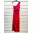 Šaty dlhé spoločenské bez rukávu dámske (S/M ONE SIZE) TALIANSKA MÓDA IMPSH246574A modrá S/M
