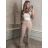 Body elegantné na ramienka dámske (S/M ONE SIZE) TALIANSKA MÓDA IMM24M30447