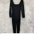 Overal dlhý elegantný dlhý rukáv dámsky (S/M ONE SIZE) TALIANSKA MÓDA IMPMD2438225