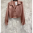 Košeľa dlhý rukáv dámska (S/M ONE SIZE) TALIANSKA MÓDA IMPMD2431155