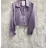 Košeľa dlhý rukáv dámska (S/M ONE SIZE) TALIANSKA MÓDA IMPMD2431155