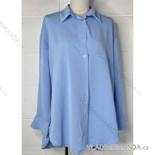 Košeľa dlhý rukáv dámska (S/M ONE SIZE) TALIANSKA MÓDA IMPBB24F2720