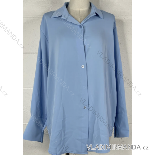 Košeľa dlhý rukáv dámska (S/M ONE SIZE) TALIANSKA MÓDA IMPBB24I872002