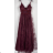 Šaty elegantné spoločenské na ramienka dámske (S/M ONE SIZE) TALIANSKA MÓDA IMPBB2480868bl
