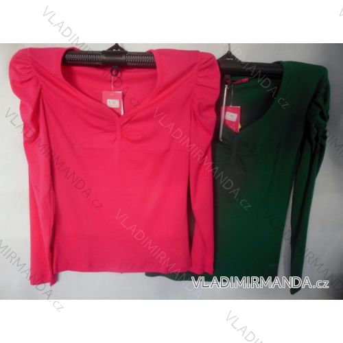 Tričko dlhý rukáv dámske (m-3XL) ETXANG BU-122044
