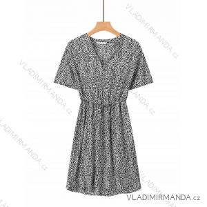 Šaty letné krátky rukáv dámske (S-XL) GLO-STORY GLO24WYQ-4453-1